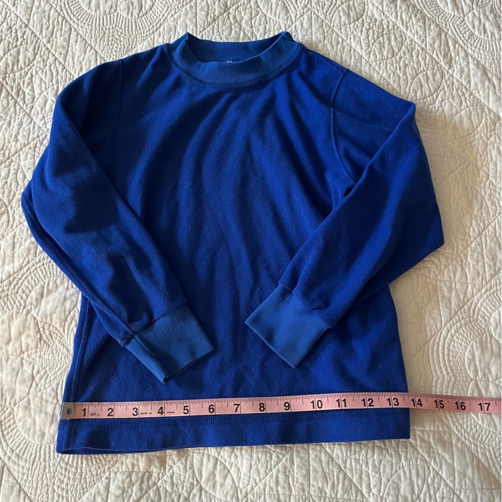 Last call! Donated 5/25: Rugged Bear Blue Fleece Top Boys Size 8